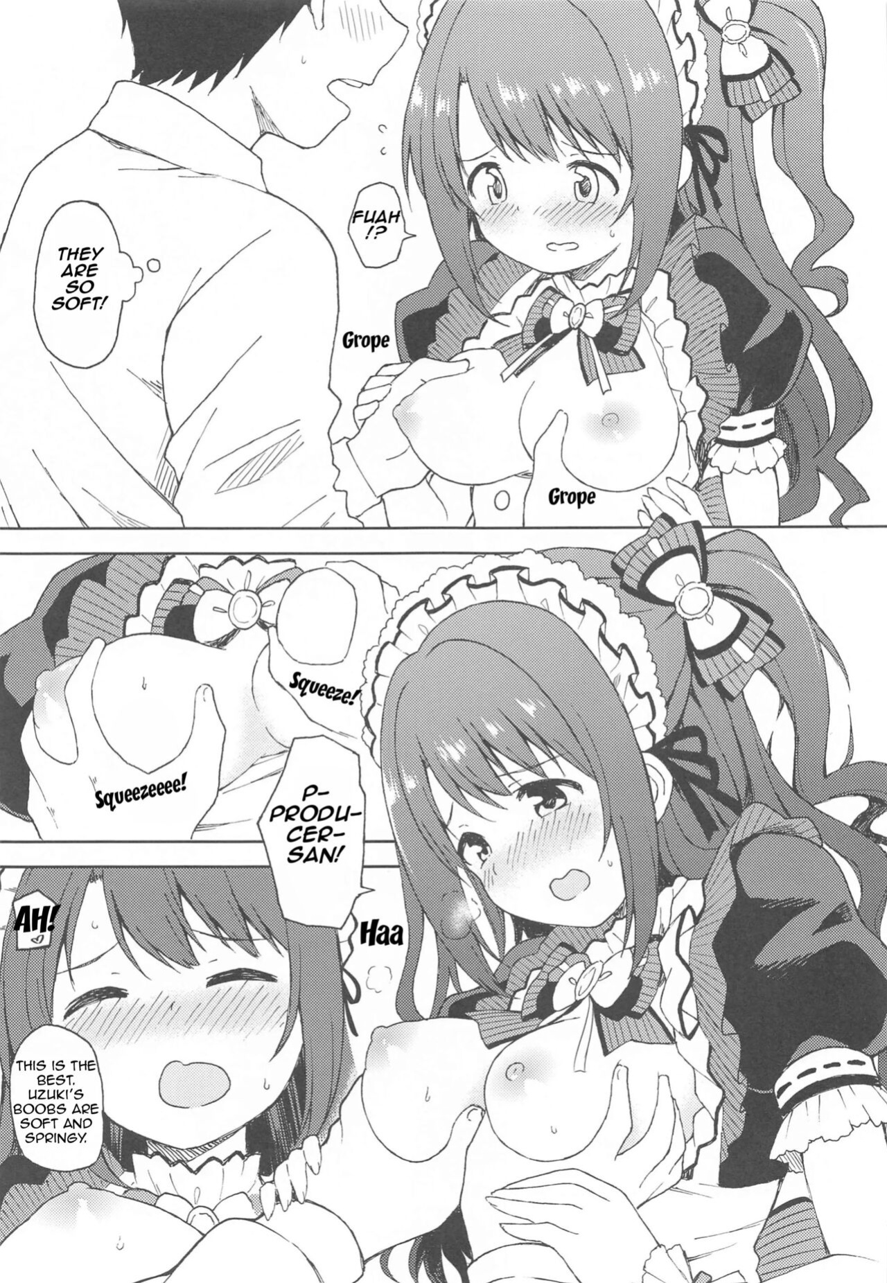 (Utahime Teien 24) [UTATANEYASHIKI (Decosuke)] Ecchi na Gohoushi Ganbarimasu! | Uzuki will do her best at lewd services! (THE IDOLM@STER CINDERELLA GIRLS) [Im Simon! 93.7]