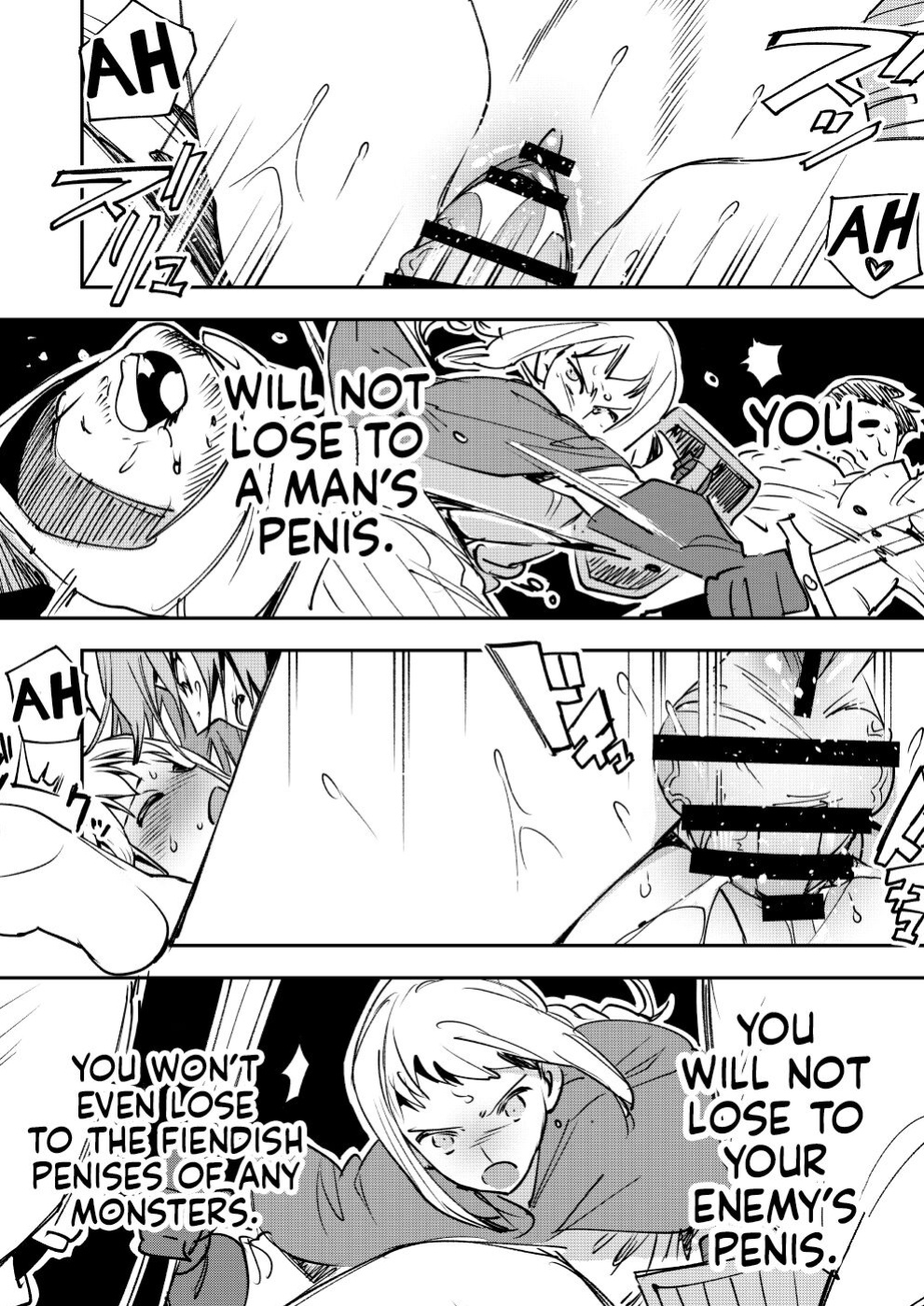 [Tosha Pink (Chimeda)] Omae wa Watashi no Chinpo ni wa Katenai Shikashi Watashi no Chinpo Igai no Subete ni Kateru | You'll Never Win Against My Cock, But Against All Other Cocks, You'll Never Lose. [Mr_Person]