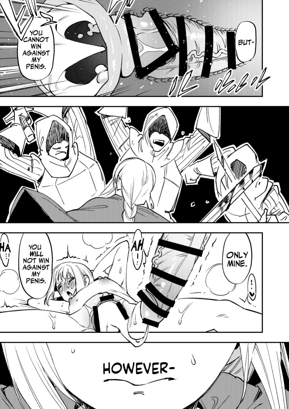 [Tosha Pink (Chimeda)] Omae wa Watashi no Chinpo ni wa Katenai Shikashi Watashi no Chinpo Igai no Subete ni Kateru | You'll Never Win Against My Cock, But Against All Other Cocks, You'll Never Lose. [Mr_Person]