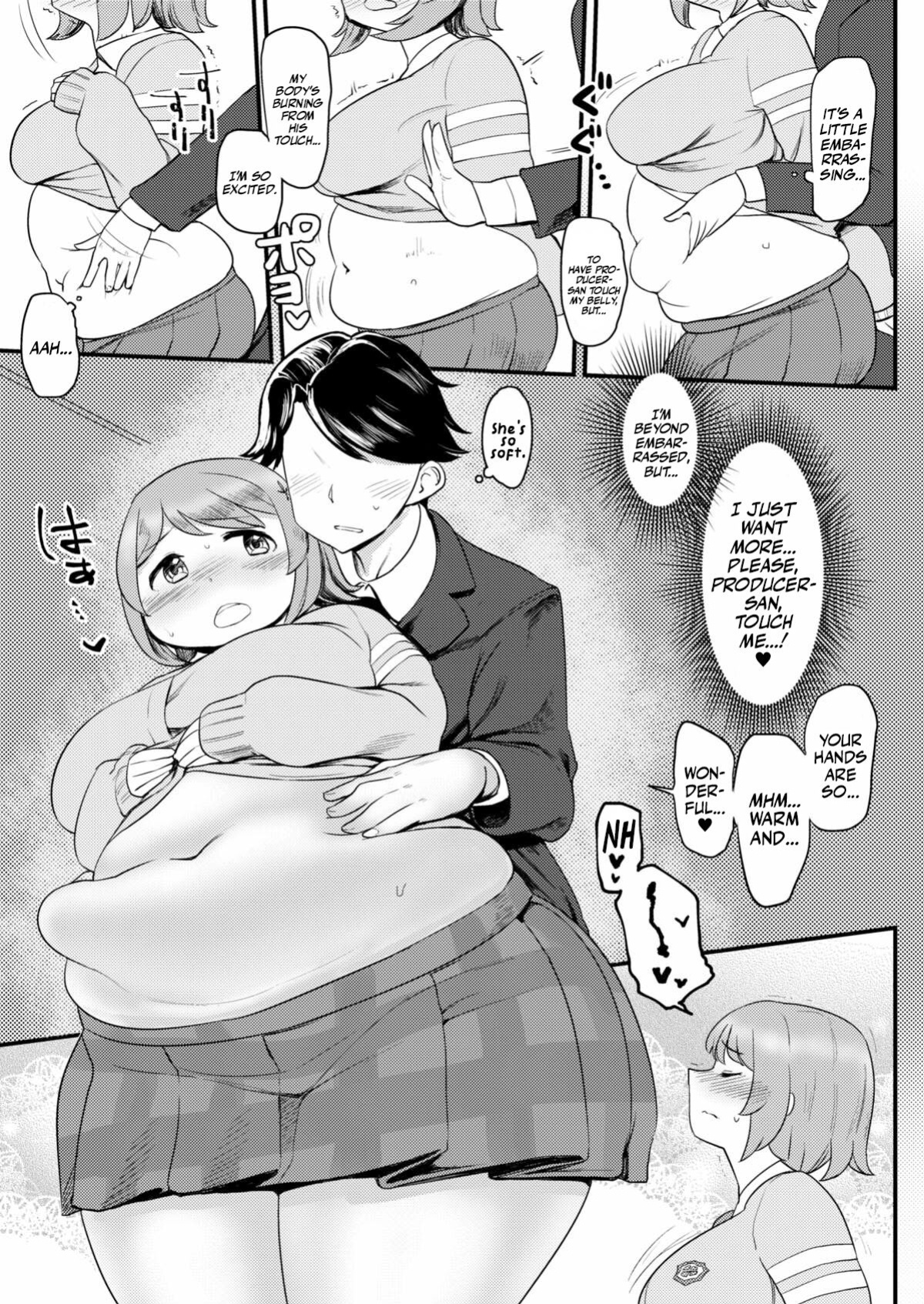 [Fusa Syobou (Fusa)] Kanako no Onaka. | Kanako's Belly. (THE IDOLM@STER CINDERELLA GIRLS) [Mr_Person]