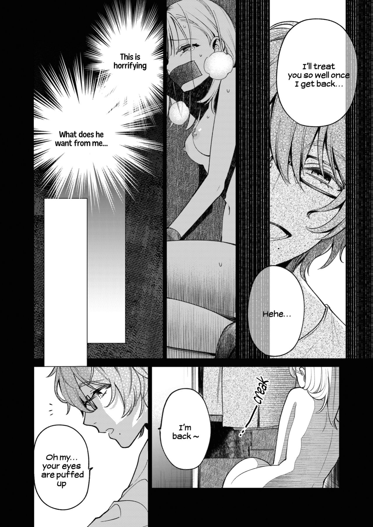 [parasite garden (Uruh Akua)] 203-gou no Rinjin wa Kagitaba Hitotsu Nokoshite Kieta. | The Neighbor in Room 203 Disappeared Leaving a Key Behind.