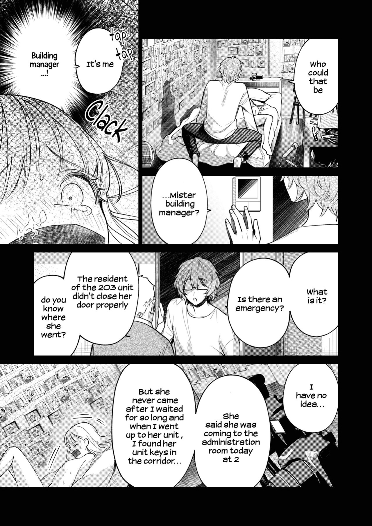 [parasite garden (Uruh Akua)] 203-gou no Rinjin wa Kagitaba Hitotsu Nokoshite Kieta. | The Neighbor in Room 203 Disappeared Leaving a Key Behind.