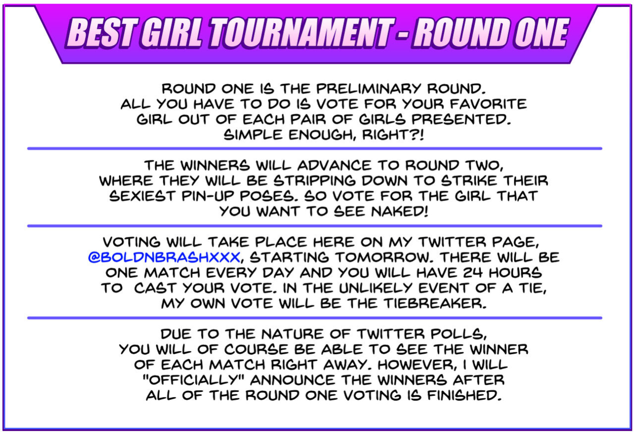 [Bold-n-Brash] Best Girl Tournament