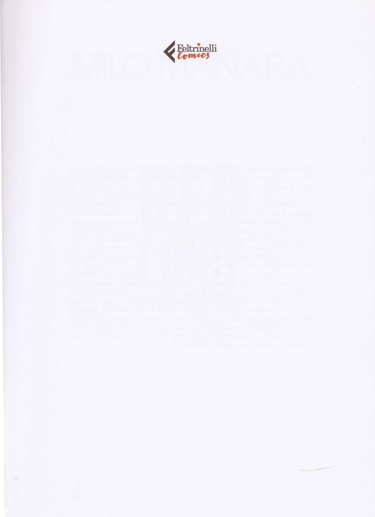 [Milo Manara] Red Light Art Book [Italian]