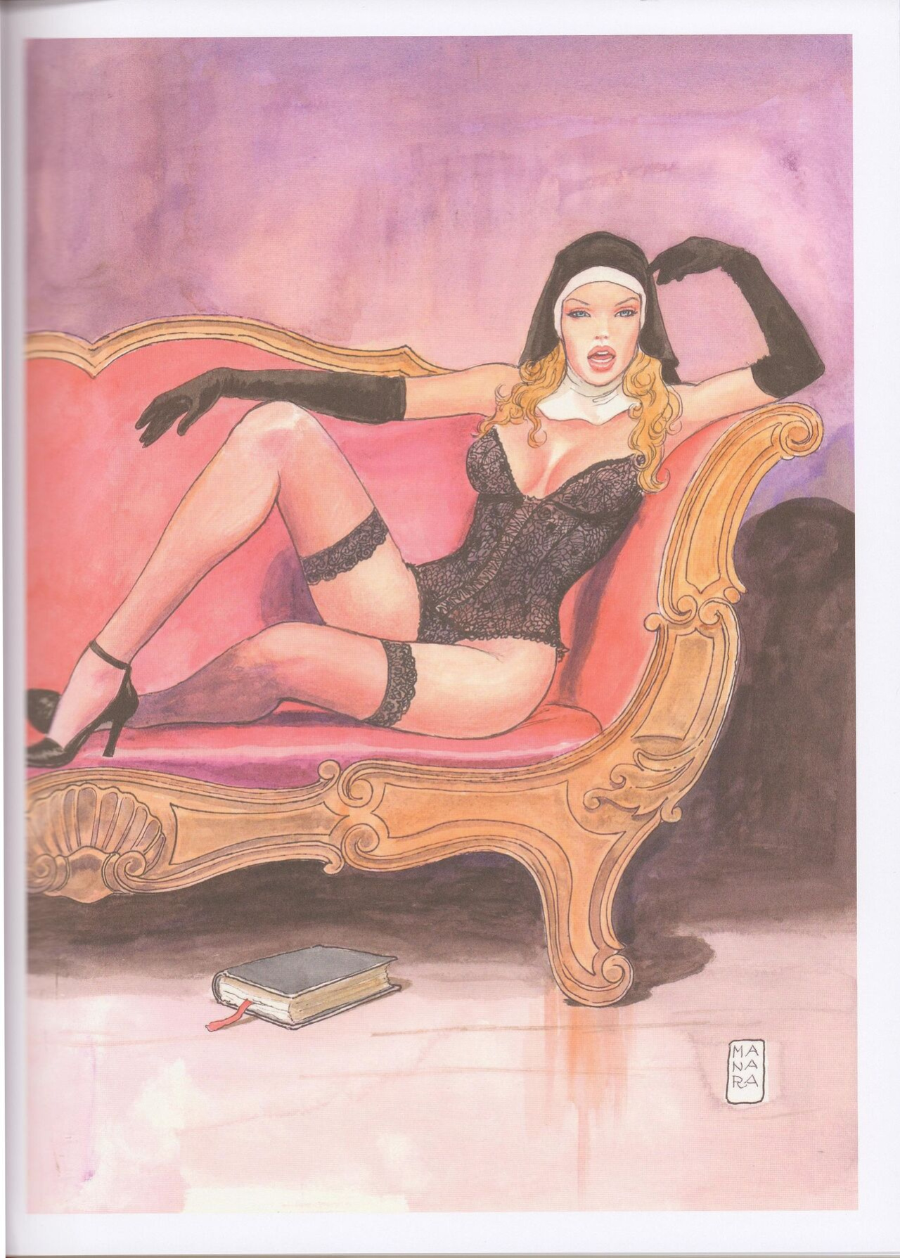 [Milo Manara] Red Light Art Book [Italian]