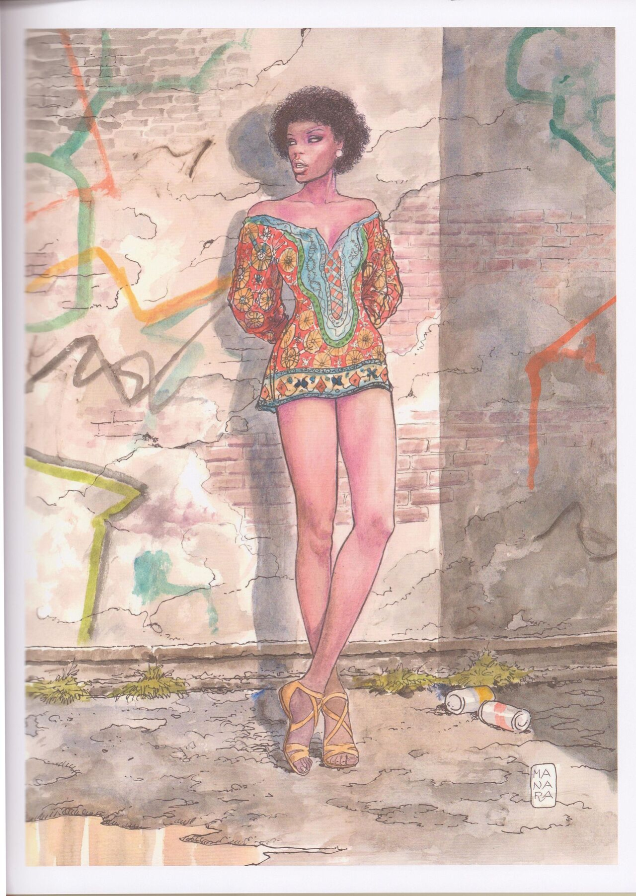 [Milo Manara] Red Light Art Book [Italian]