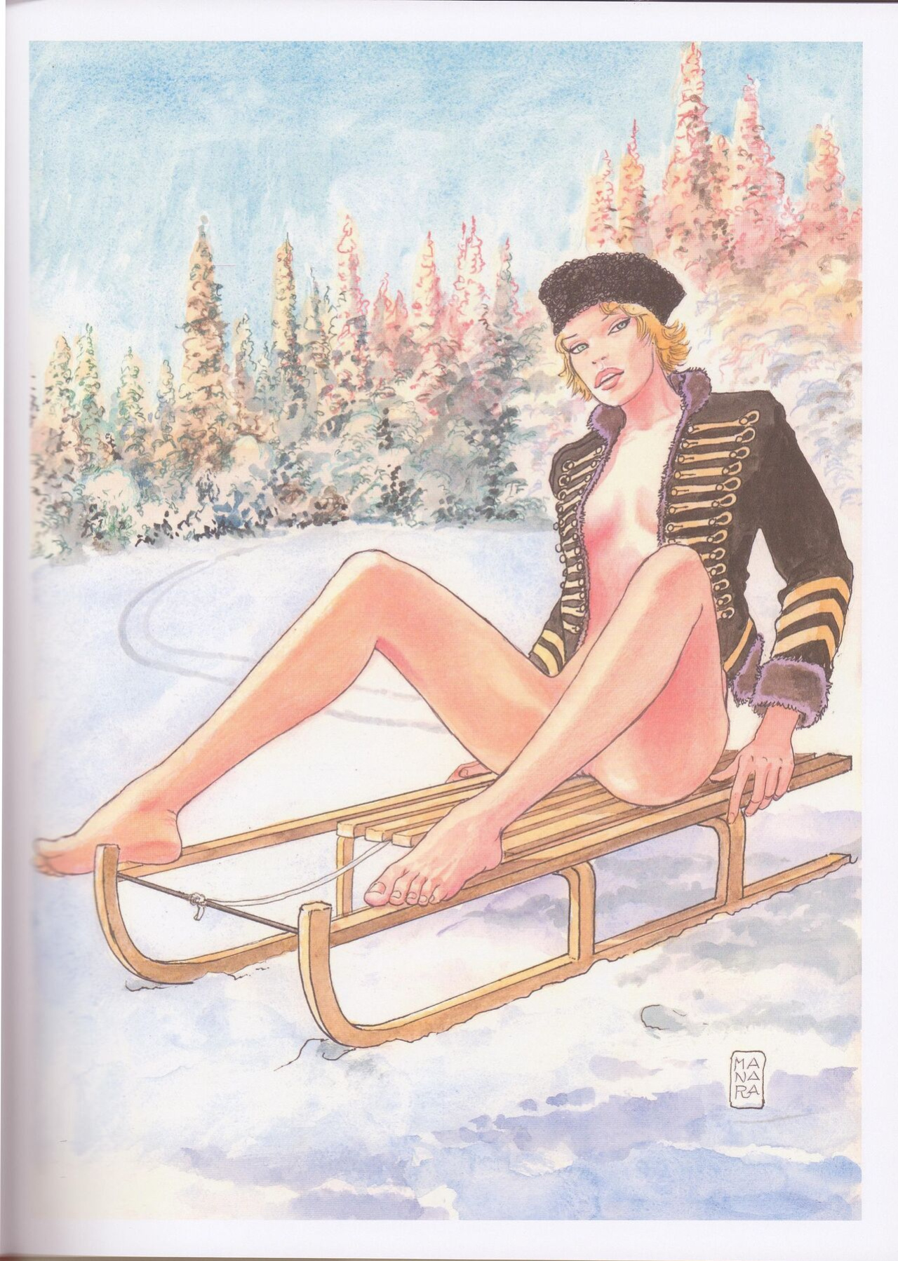 [Milo Manara] Red Light Art Book [Italian]