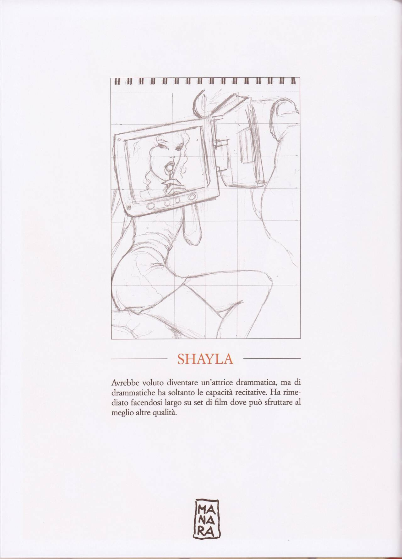[Milo Manara] Red Light Art Book [Italian]