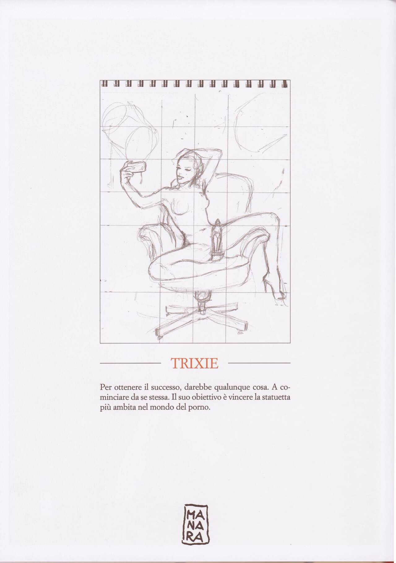 [Milo Manara] Red Light Art Book [Italian]