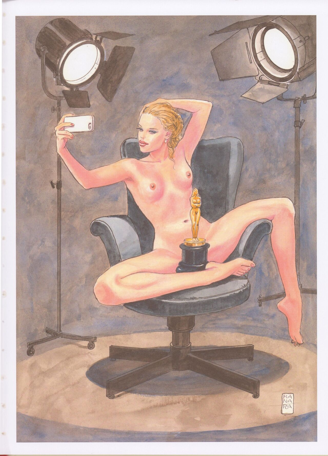 [Milo Manara] Red Light Art Book [Italian]
