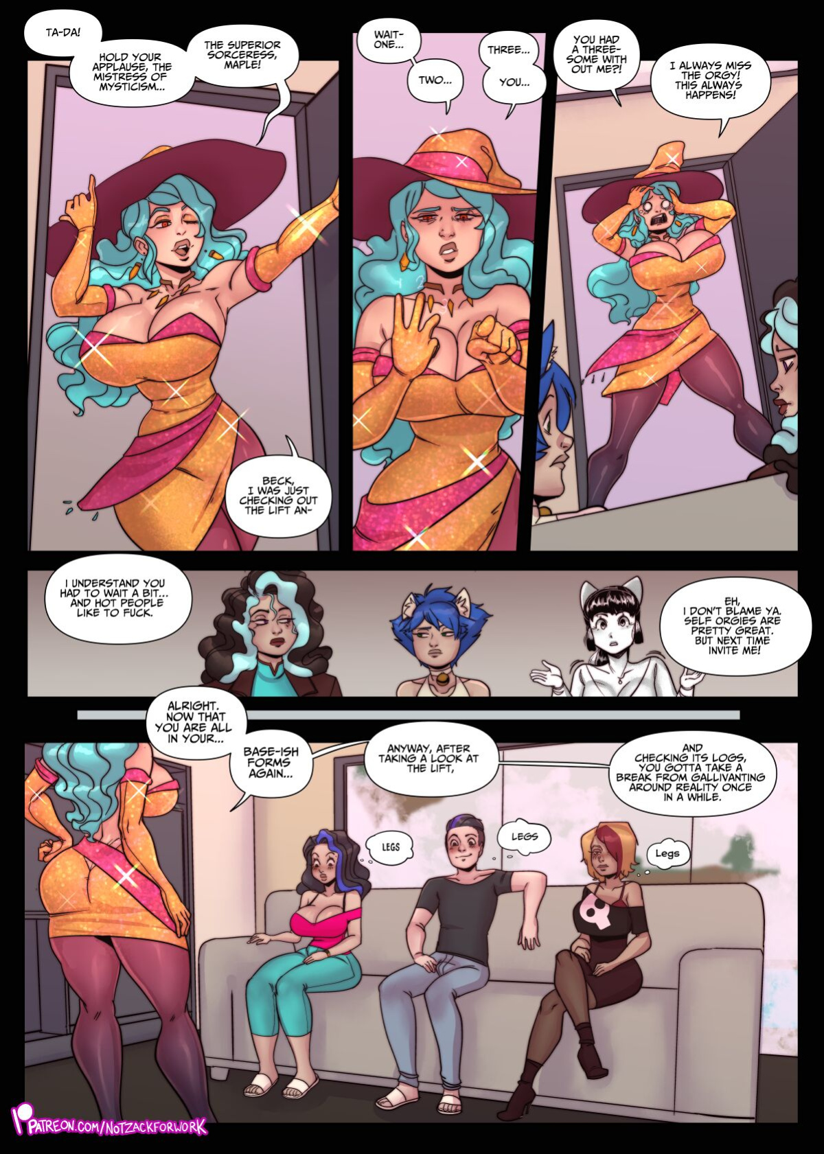 [Notzackforwork] Lift & Separate (Chapter 3) (Official post)
