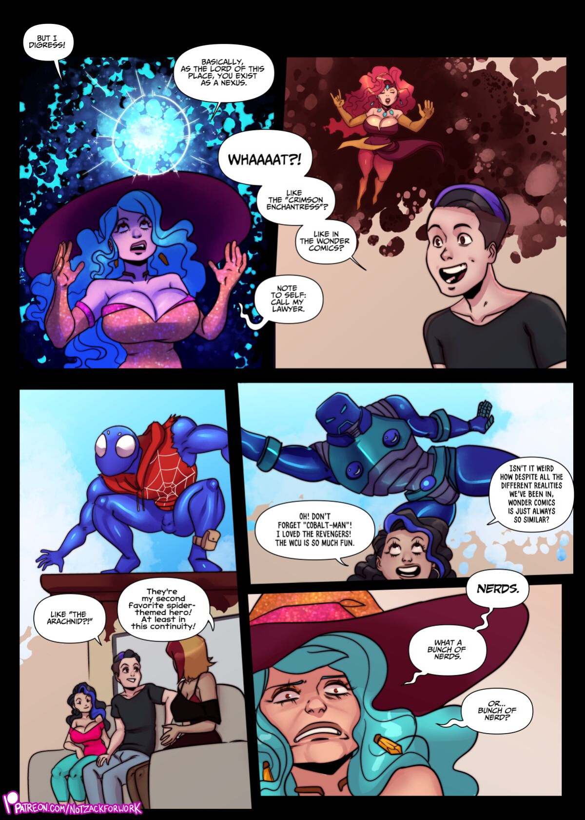 [Notzackforwork] Lift & Separate (Chapter 3) (Official post)