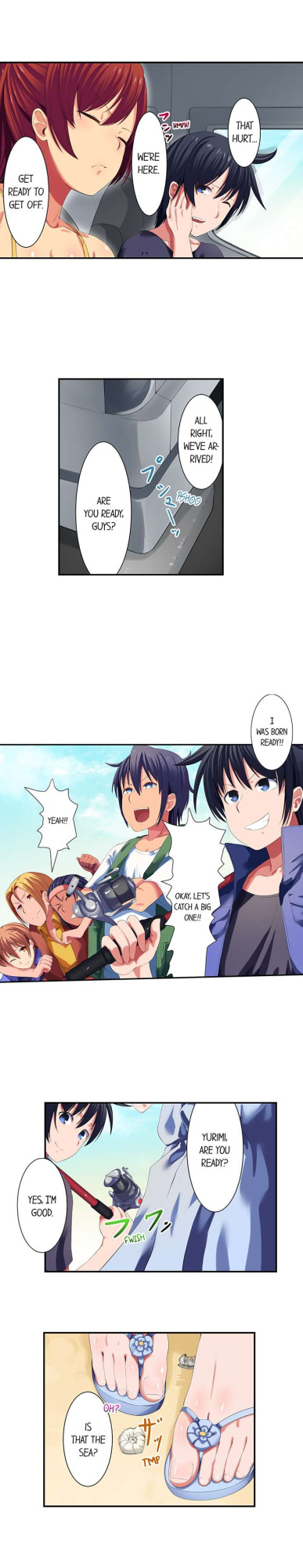 [Meria] Boob Slip! ~ Accidentally Fished Her Bra ~ (Complete)