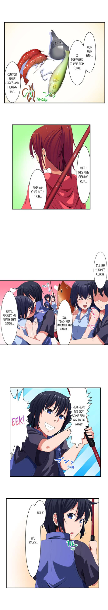[Meria] Boob Slip! ~ Accidentally Fished Her Bra ~ (Complete)