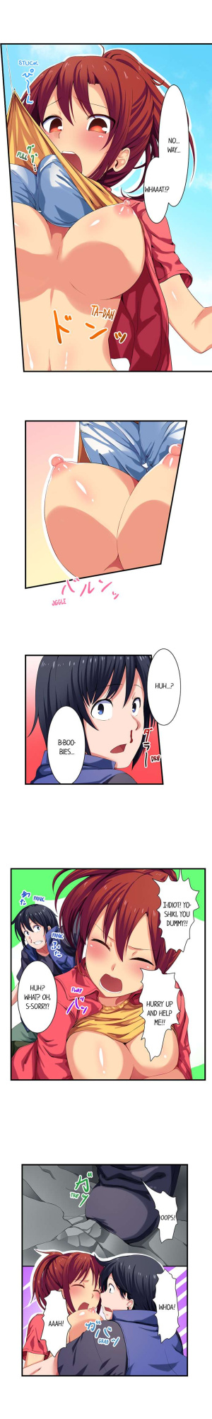 [Meria] Boob Slip! ~ Accidentally Fished Her Bra ~ (Complete)