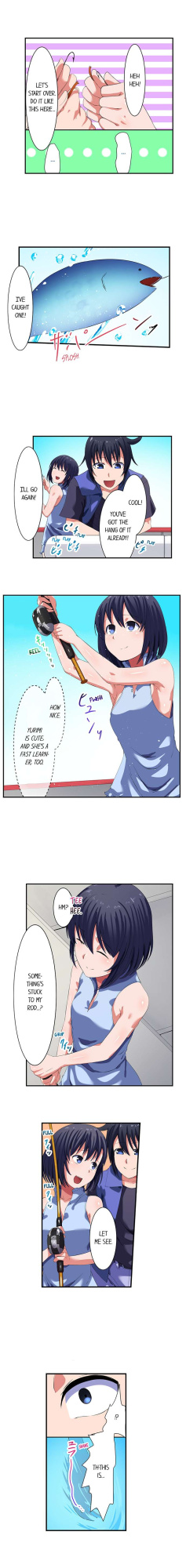 [Meria] Boob Slip! ~ Accidentally Fished Her Bra ~ (Complete)