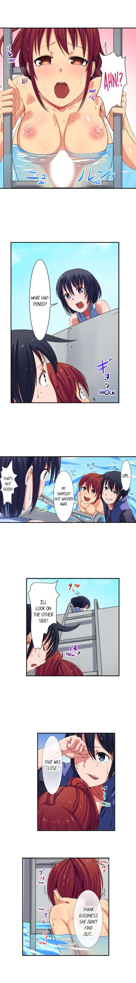 [Meria] Boob Slip! ~ Accidentally Fished Her Bra ~ (Complete)