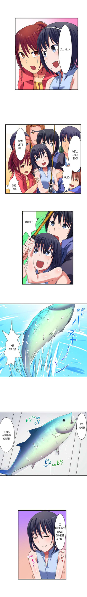 [Meria] Boob Slip! ~ Accidentally Fished Her Bra ~ (Complete)