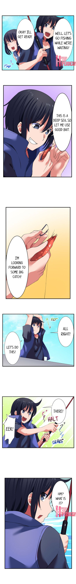 [Meria] Boob Slip! ~ Accidentally Fished Her Bra ~ (Complete)