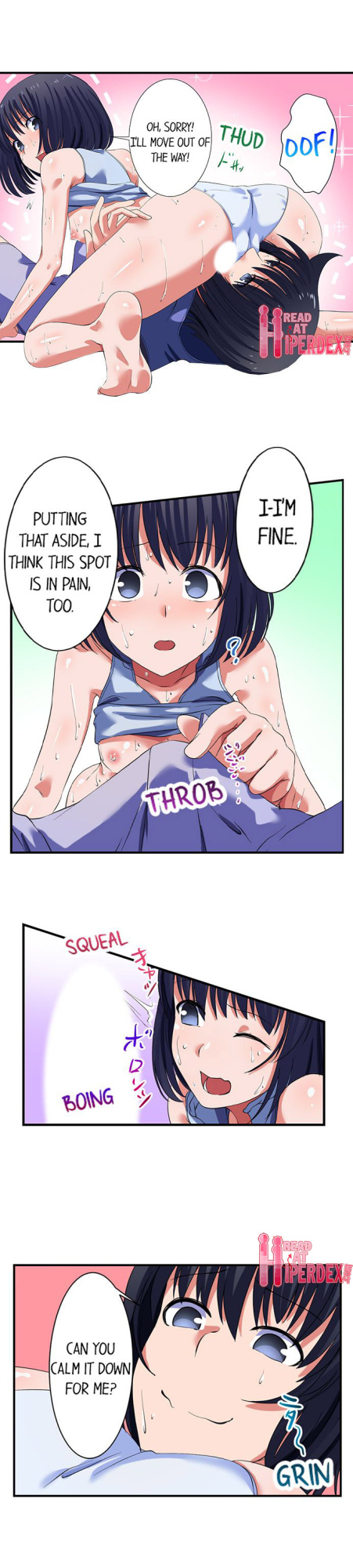[Meria] Boob Slip! ~ Accidentally Fished Her Bra ~ (Complete)