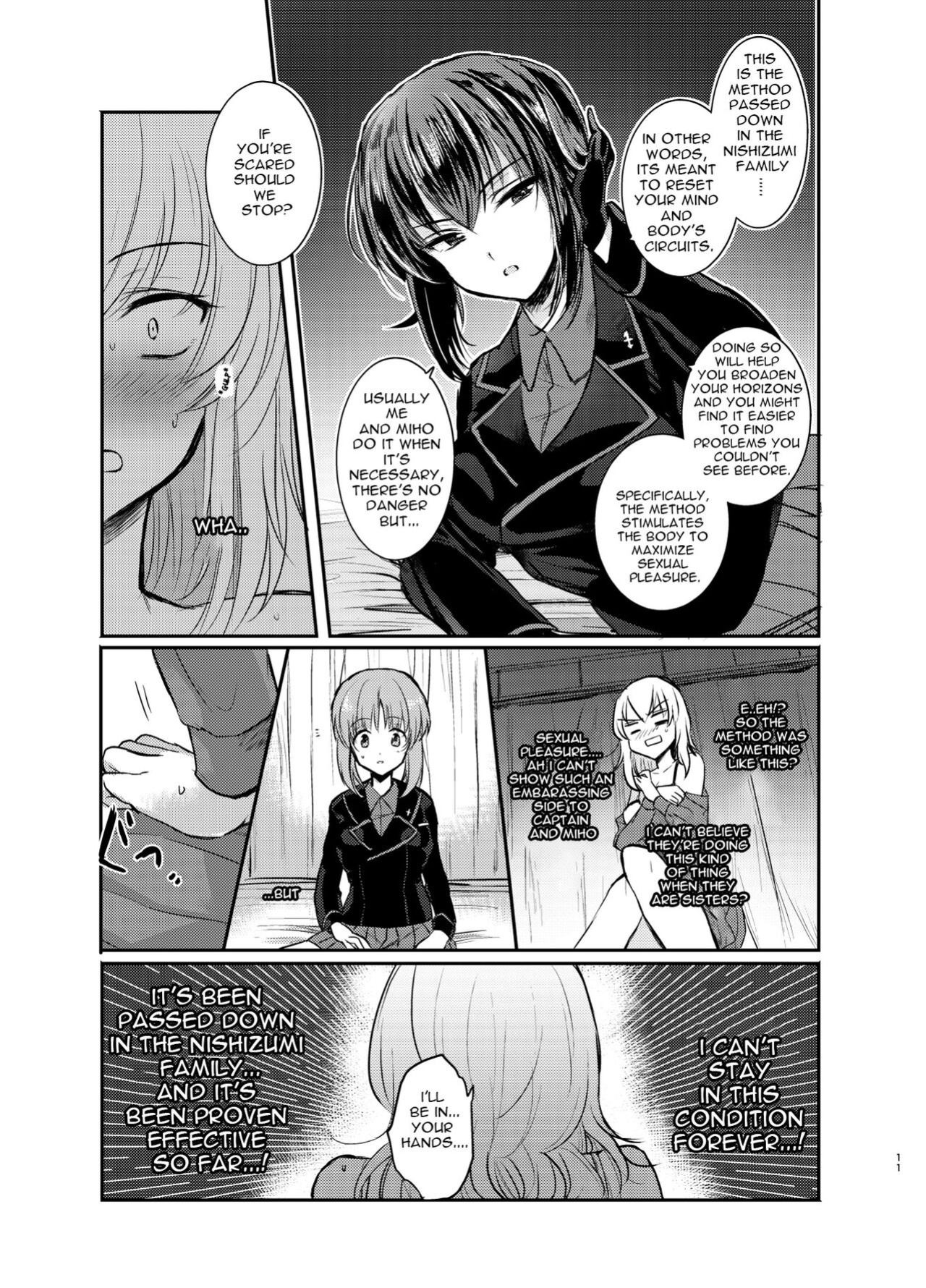 (C91) [Tetsukazuno Ao. (Emilio)] Nishizumi Refre (Girls und Panzer) [Carl]