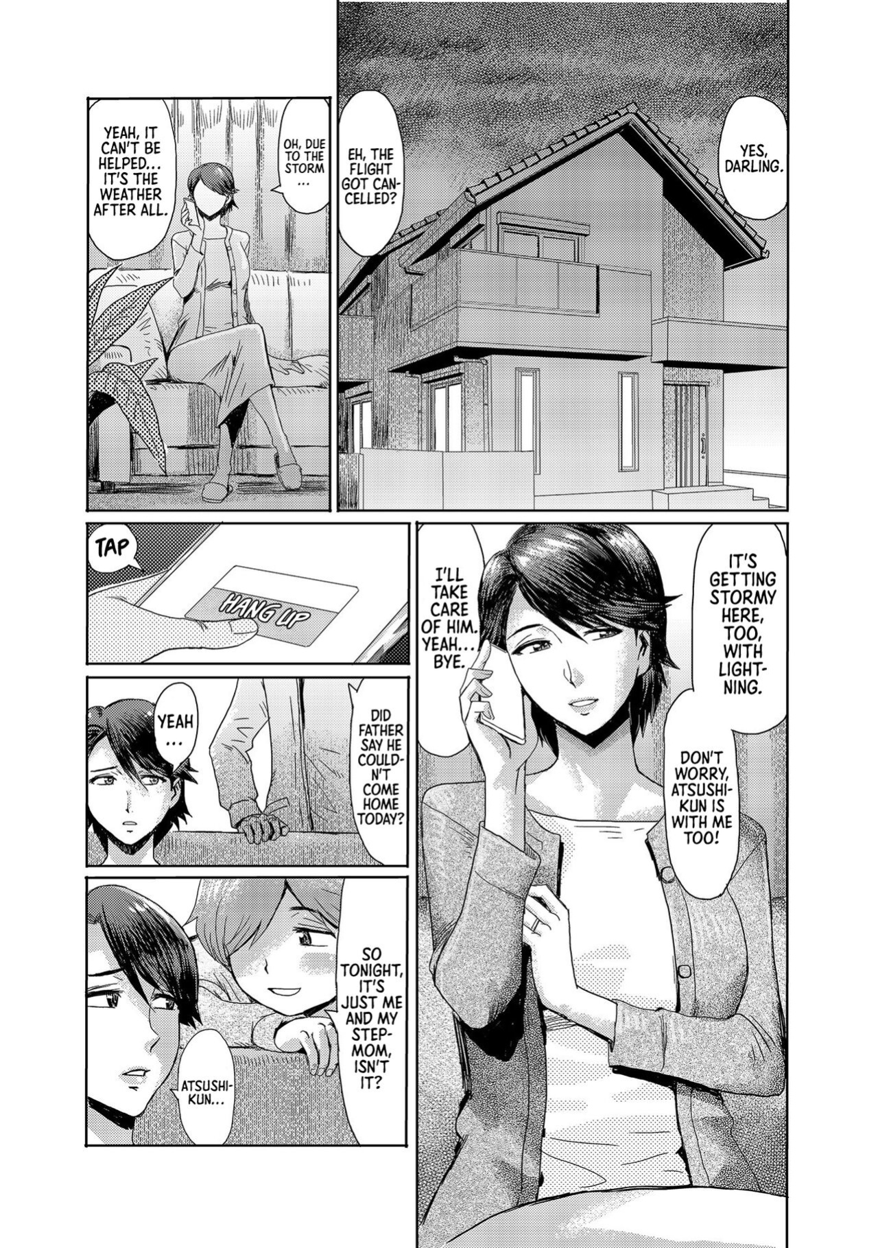 [Kuroiwa Menou] Kaa-san wa Yamiyo ni Mesu ni Naru | Stepmother Turns into My Bitch in the Darkness of the Night (Koushite Mama wa Boku no Onna ni Natta) [Sonarin迫]