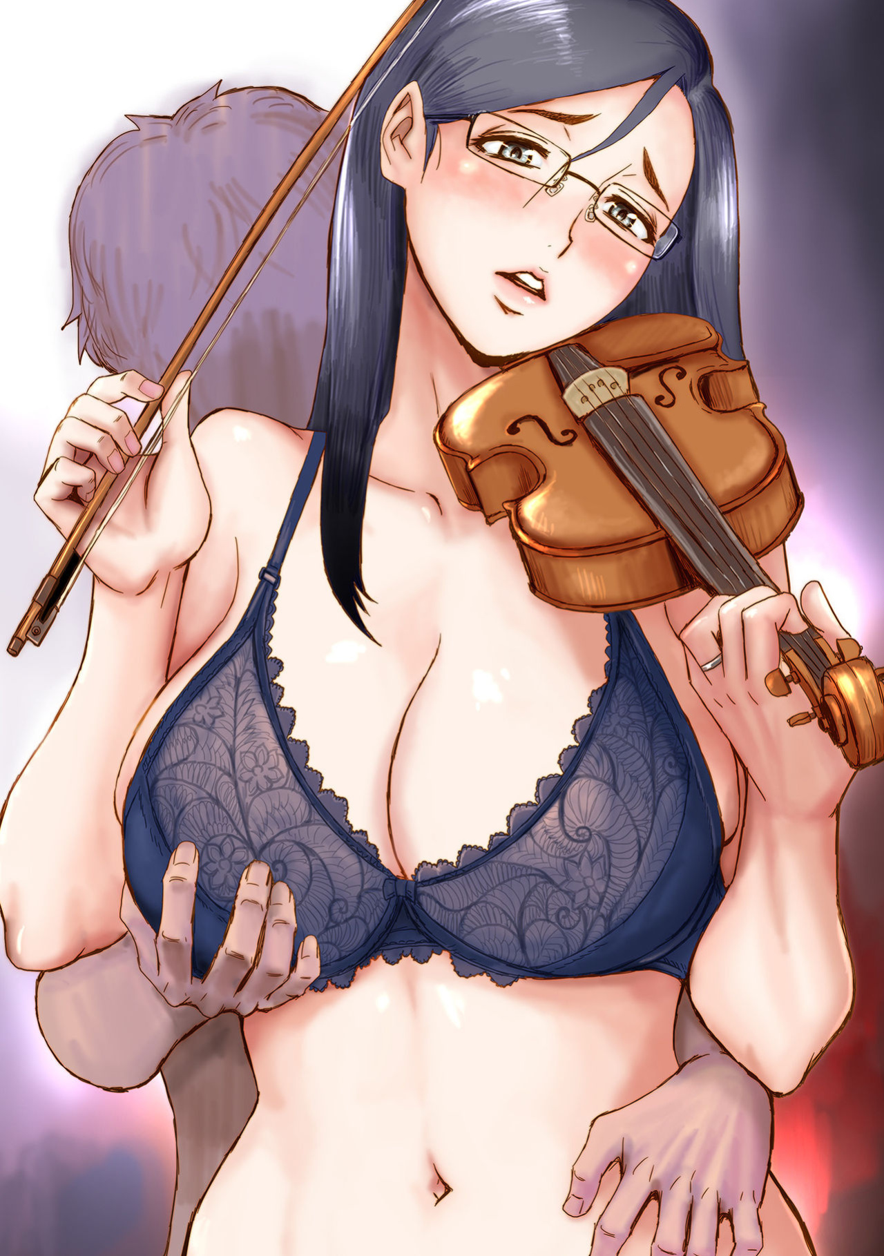 [Kuroiwa Menou] Kaa-san wa Yamiyo ni Mesu ni Naru | Stepmother Turns into My Bitch in the Darkness of the Night (Koushite Mama wa Boku no Onna ni Natta) [Sonarin迫]