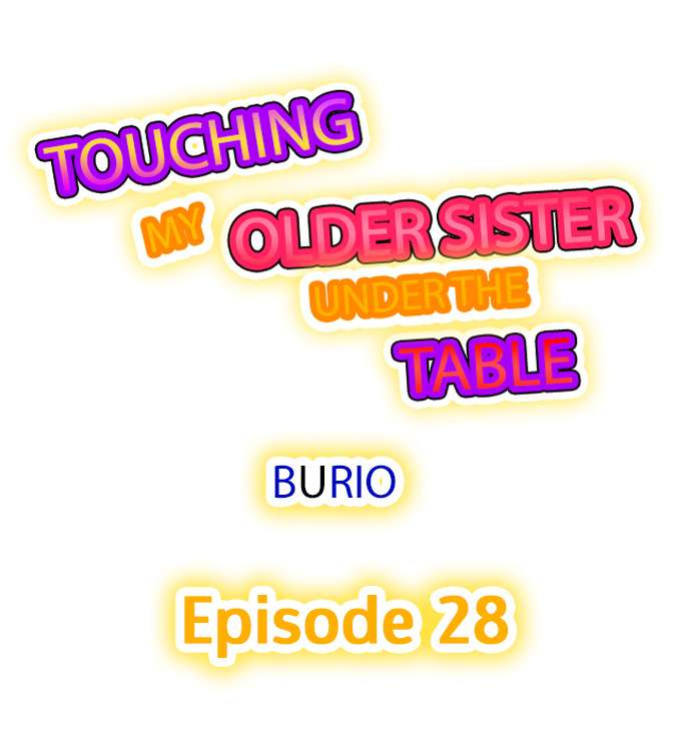 [BURIO] Touching My Older Sister Under the Table (Complete)