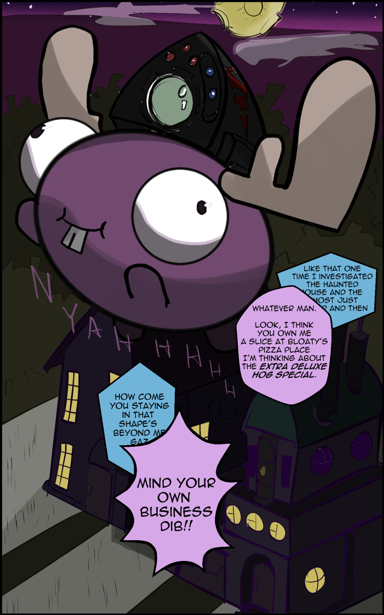 [Anont] Gaz Sleep Over (Invader Zim)