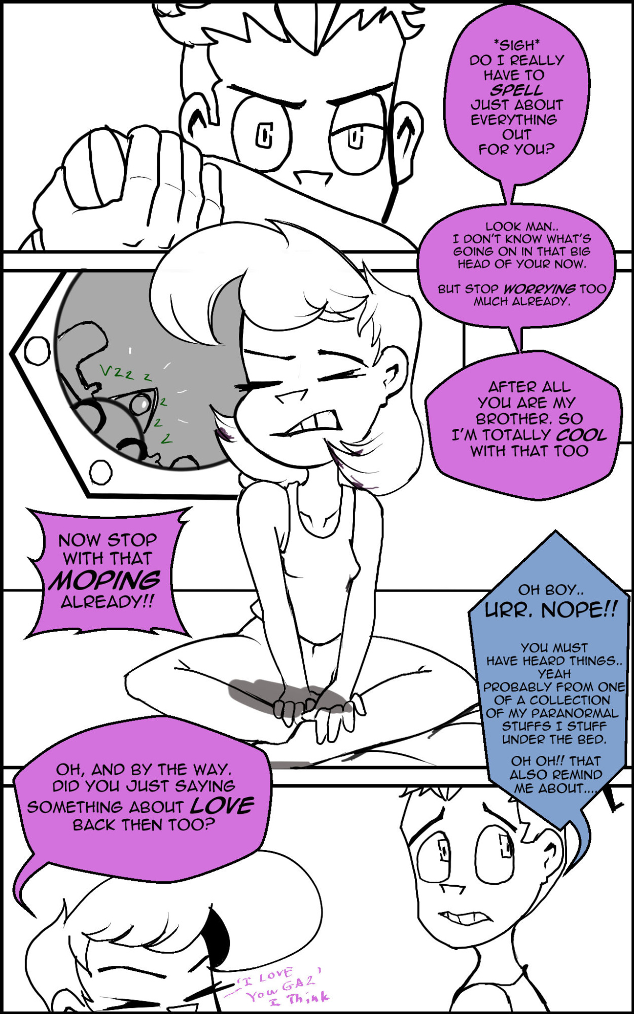 [Anont] Gaz Sleep Over (Invader Zim)