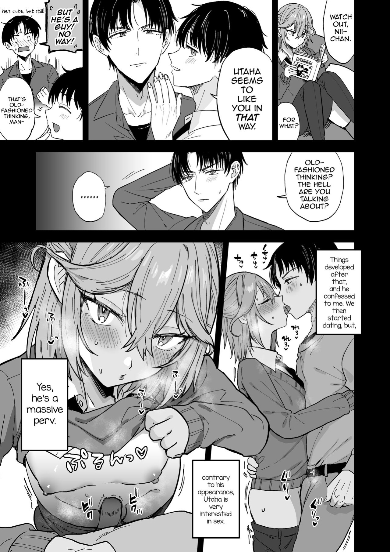 [Mycology. (Ainaryumu)] Dosukebe Mesu Danshi Utaha-kun [mysterymeat3]