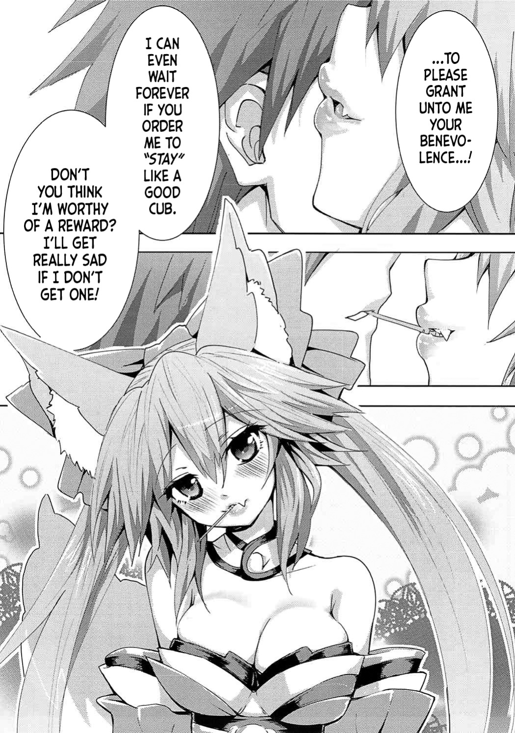 (Ou no Utsuwa 16) [Yamitsuki Honpo (Wise Speak)] Tamamo-chan Love in Action (Fate/EXTRA) [Team Rabu2]
