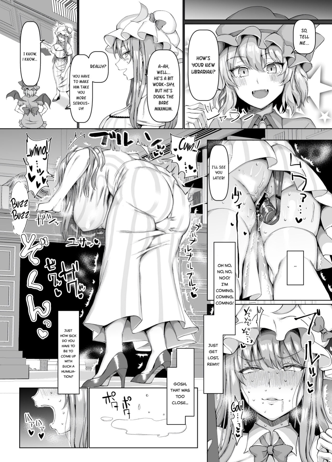 [Chinchintei (chin)] Seishorikei Patchouli-sama | Patchouli's Sexual Relief Duty (Touhou Project)