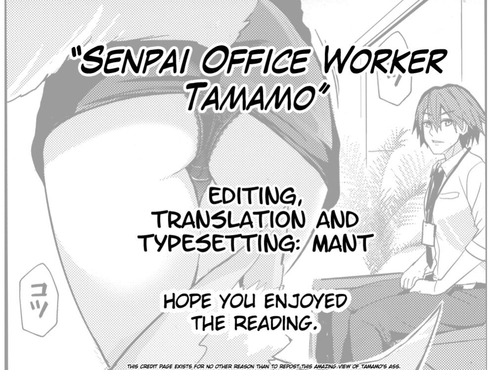 (C101) [Yamitsuki Honpo (Wise Speak)] Senpai OL Tamamo-san (Fate/EXTRA CCC) {Mant}