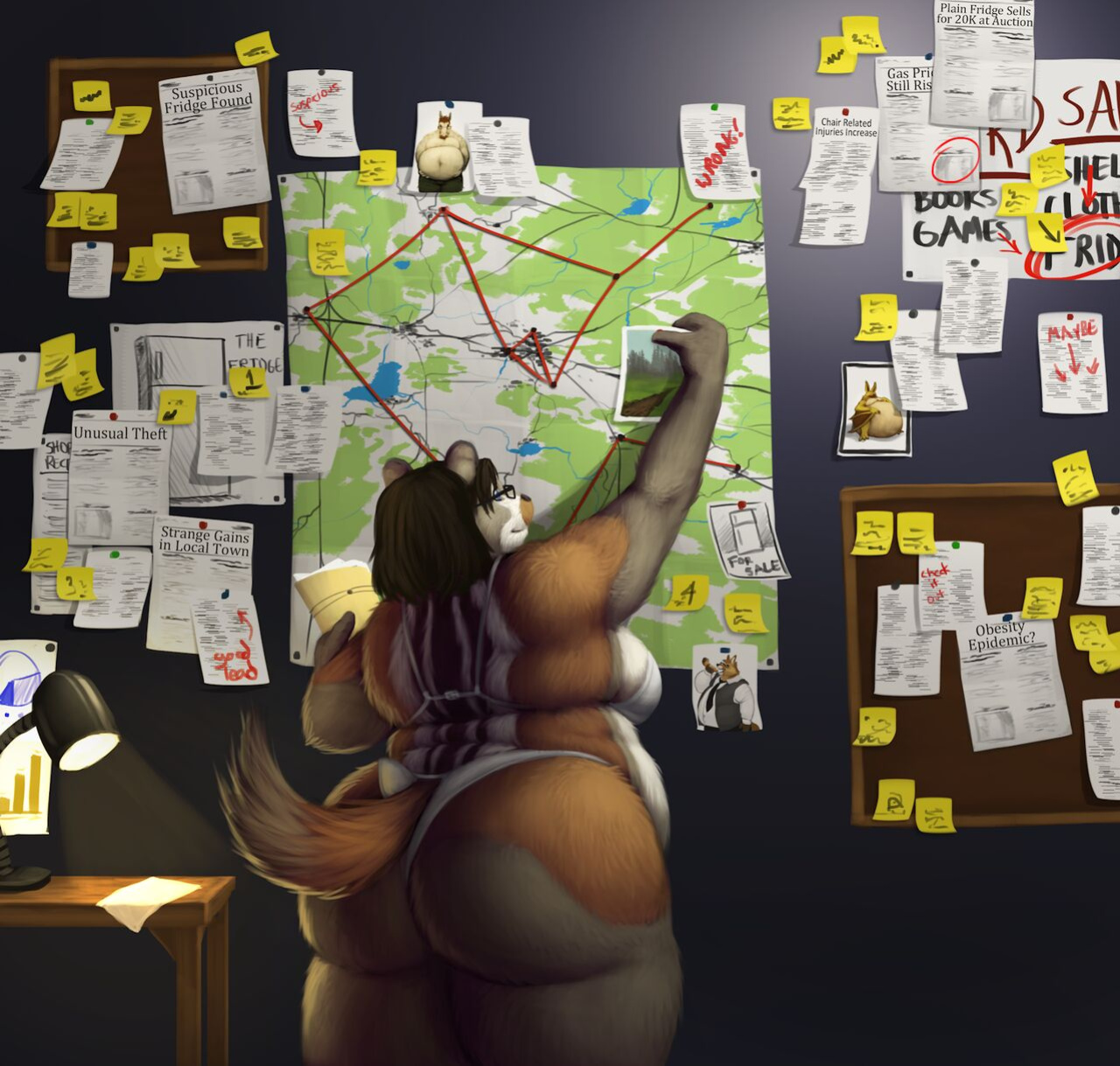 [Squeakie] Kate's fridge