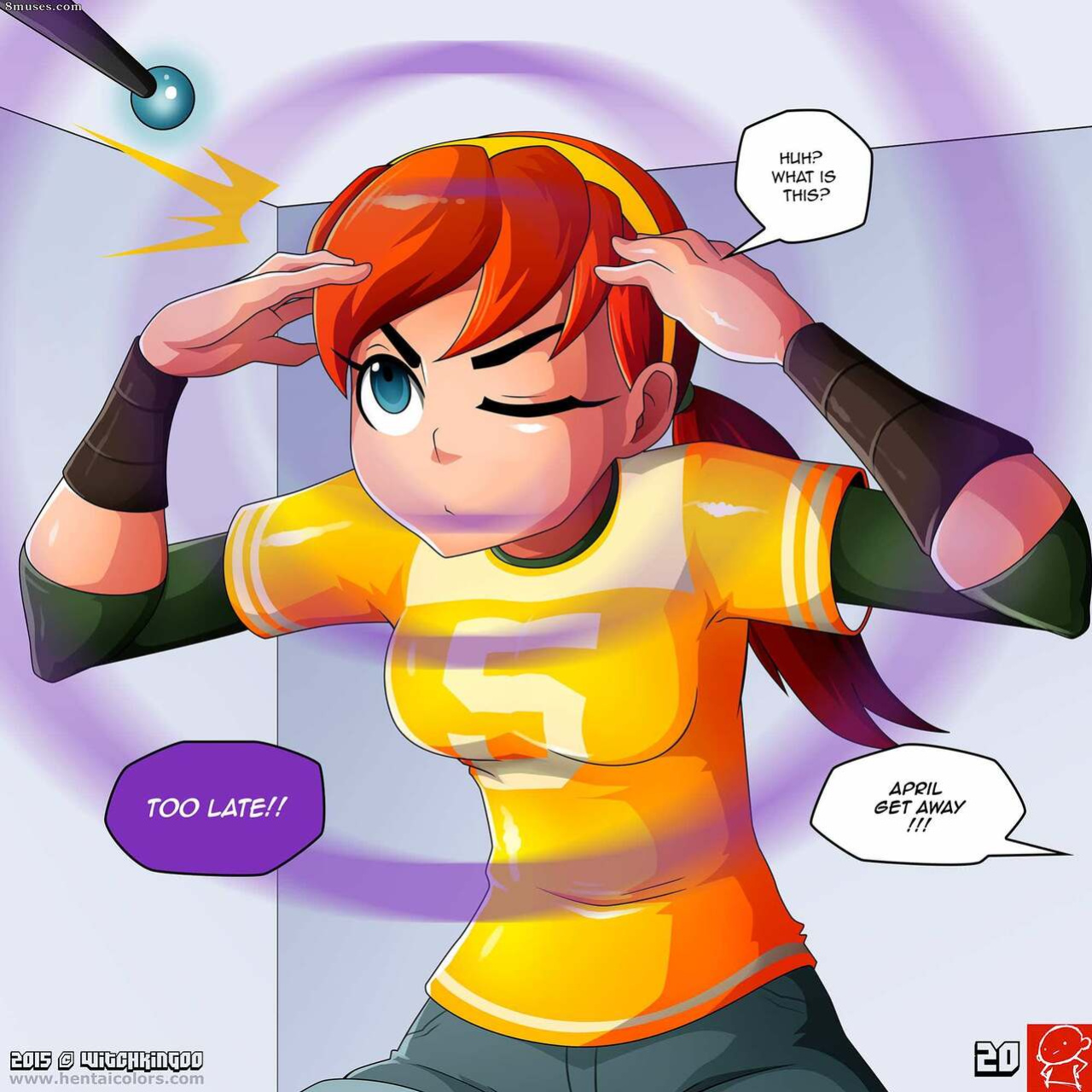 [Witchking00] April O'Neil - Save The Turtles #2