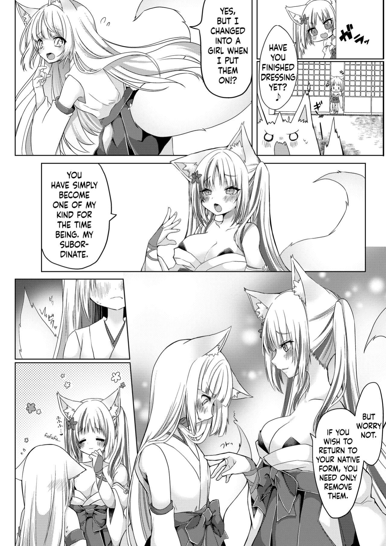 [Koume Kouhiiten (Shio, Satsuki Atan)] Kitsuneko Miko Ichiya Taiken Course?! | Fox Girl Shrine Maiden One-Night Trial Course?!