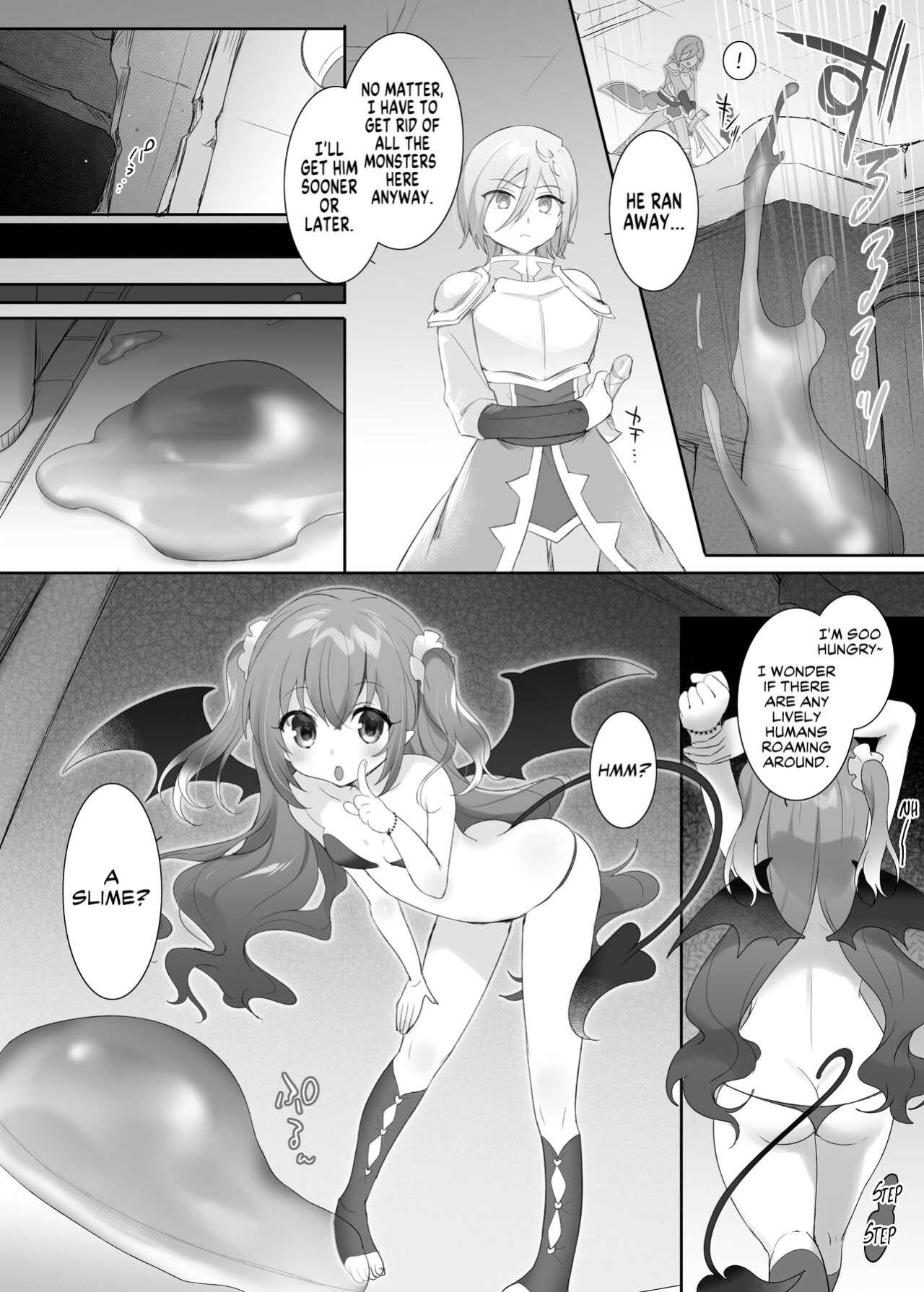 [Hiiragi Popura] Suraimu ka no Noroi | The Curse of Slimification [MegaFagget]