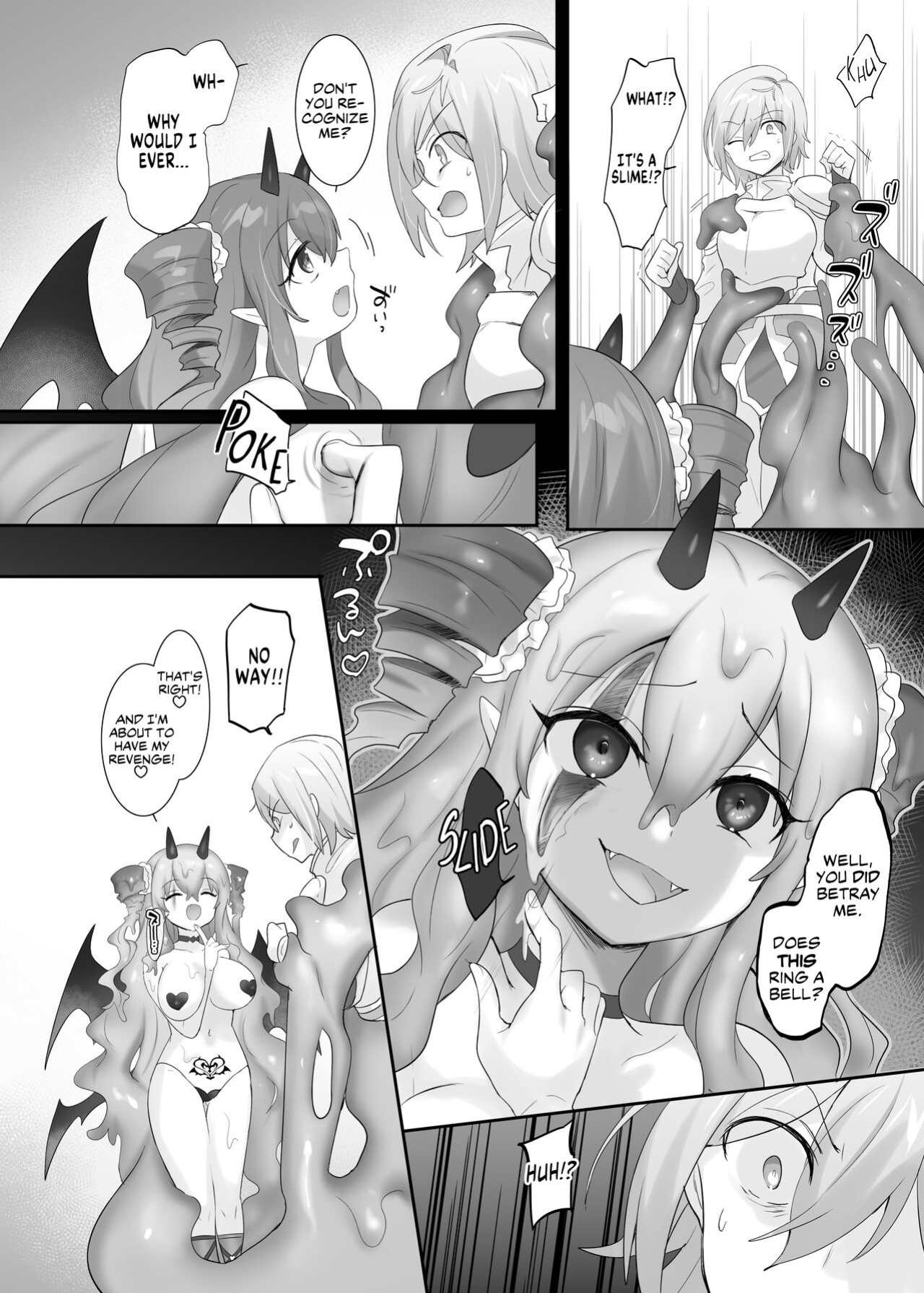 [Hiiragi Popura] Suraimu ka no Noroi | The Curse of Slimification [MegaFagget]