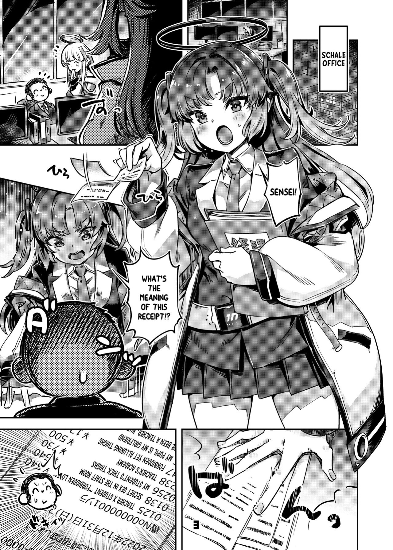 [Zombie to Yukaina Nakamatachi (Super Zombie)] Sensei! Sakiccyo dake de Iin desu ka? | Sensei! Are You Fine With Just The Tip? (Blue Archive) [Panatical]