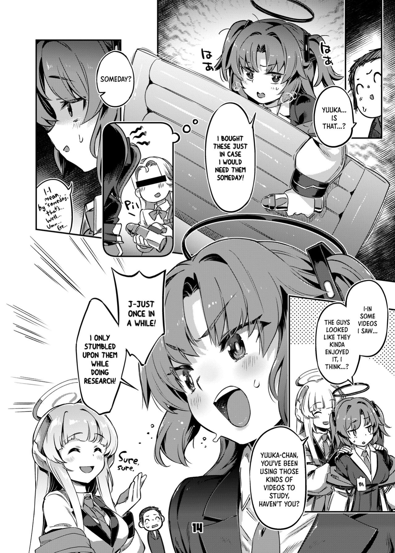 [Zombie to Yukaina Nakamatachi (Super Zombie)] Sensei! Sakiccyo dake de Iin desu ka? | Sensei! Are You Fine With Just The Tip? (Blue Archive) [Panatical]