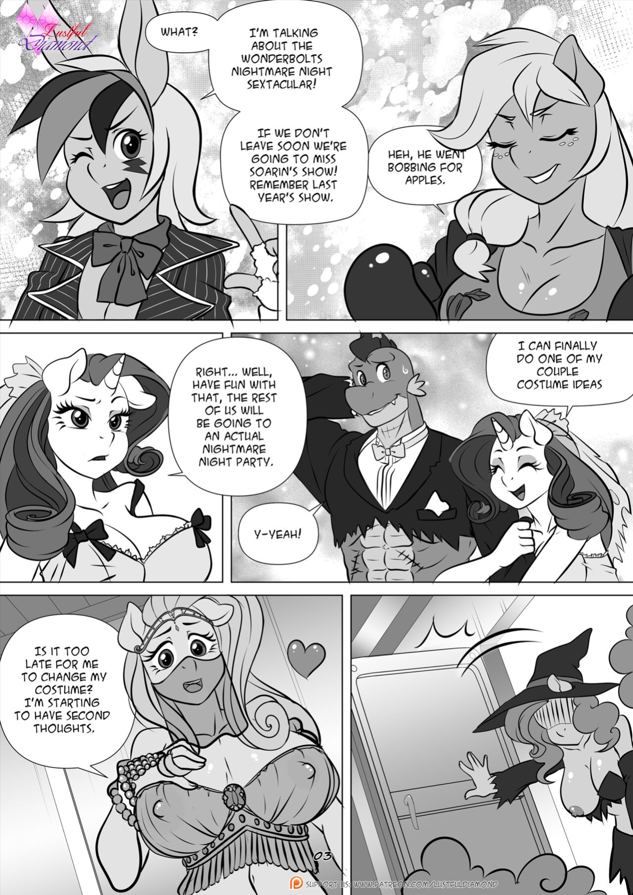 [Pia-Sama] Lustful Diamond - Night of the Living Sex