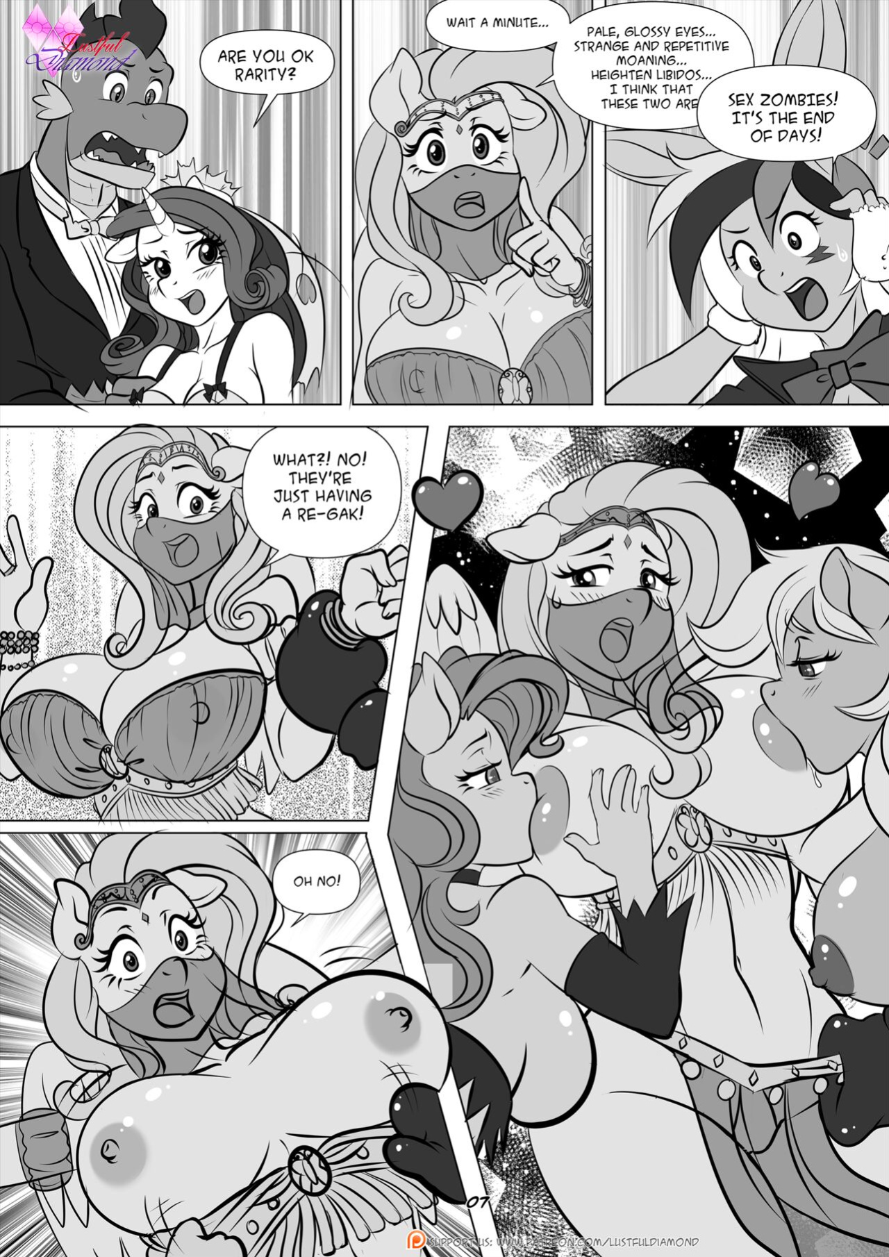 [Pia-Sama] Lustful Diamond - Night of the Living Sex