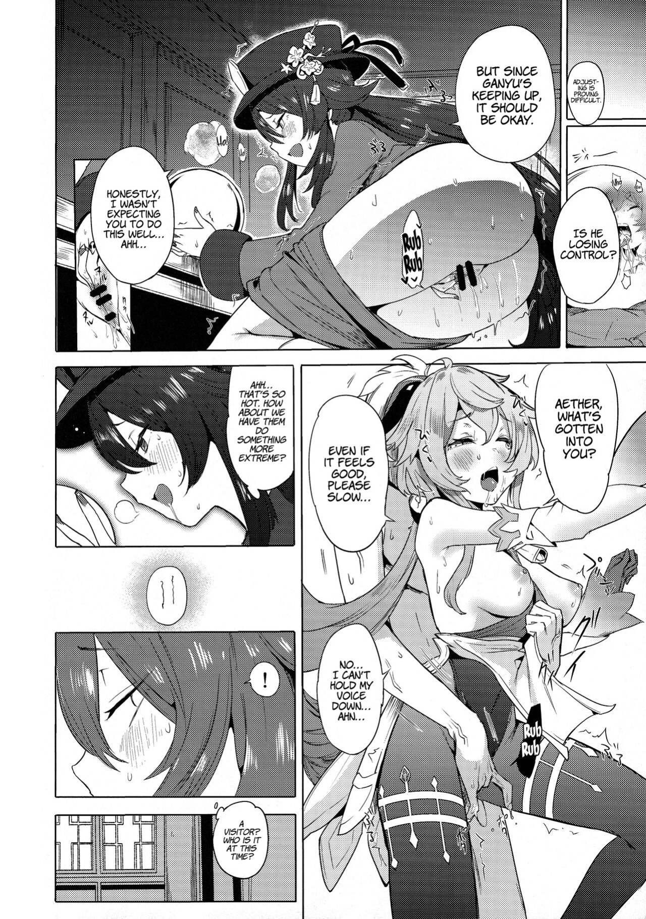 (C101) [bannoutumayoujiire (Bitou)] Ganyu Zangyouchuu | Ganyu Working Overtime (Genshin Impact) [LunaticSeibah]