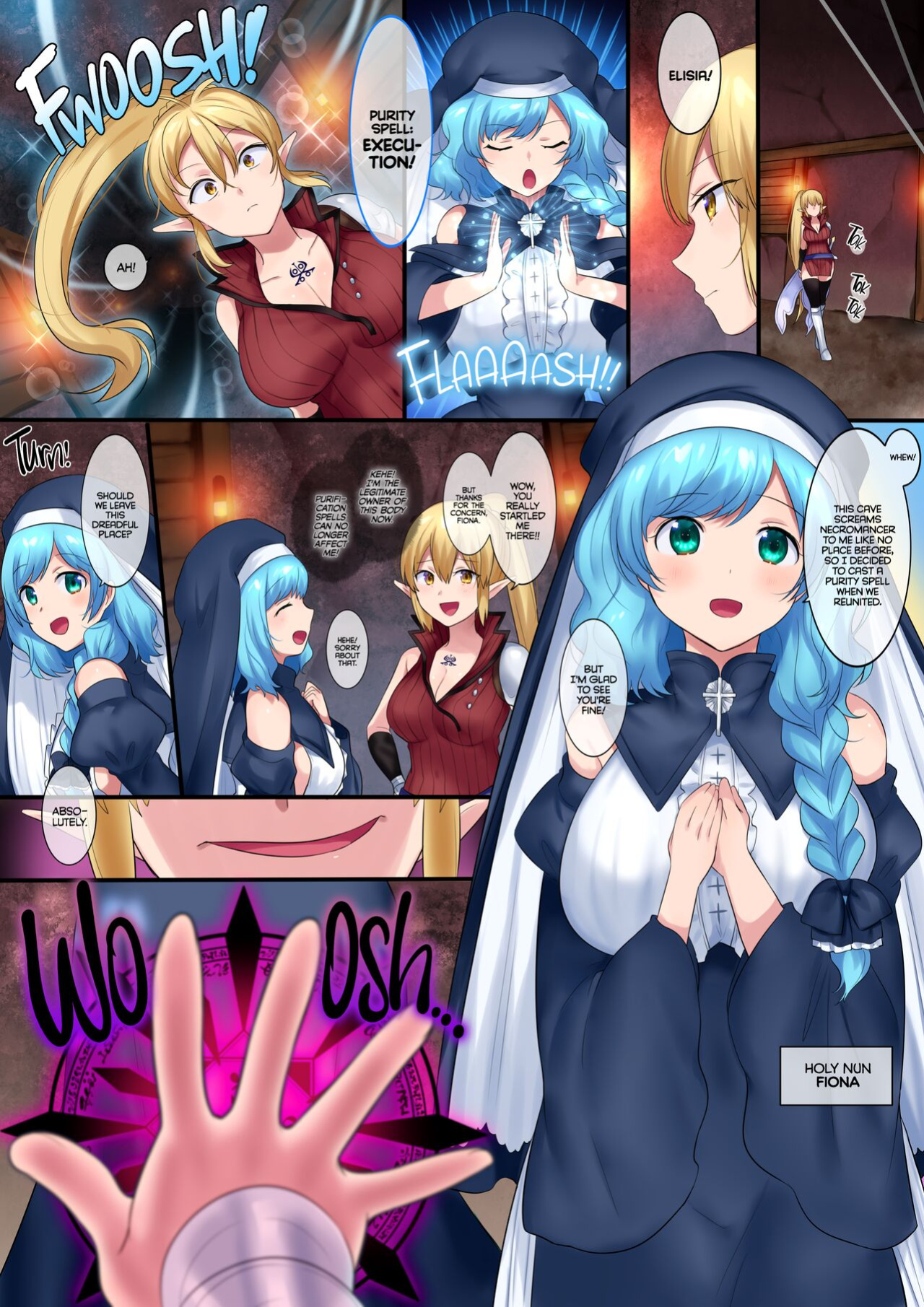 [Amuai Okashi Seisakusho (Hiiragi Popura, Fantasma_cola)] Tamautsushi no Majutsu | Spirit Swap