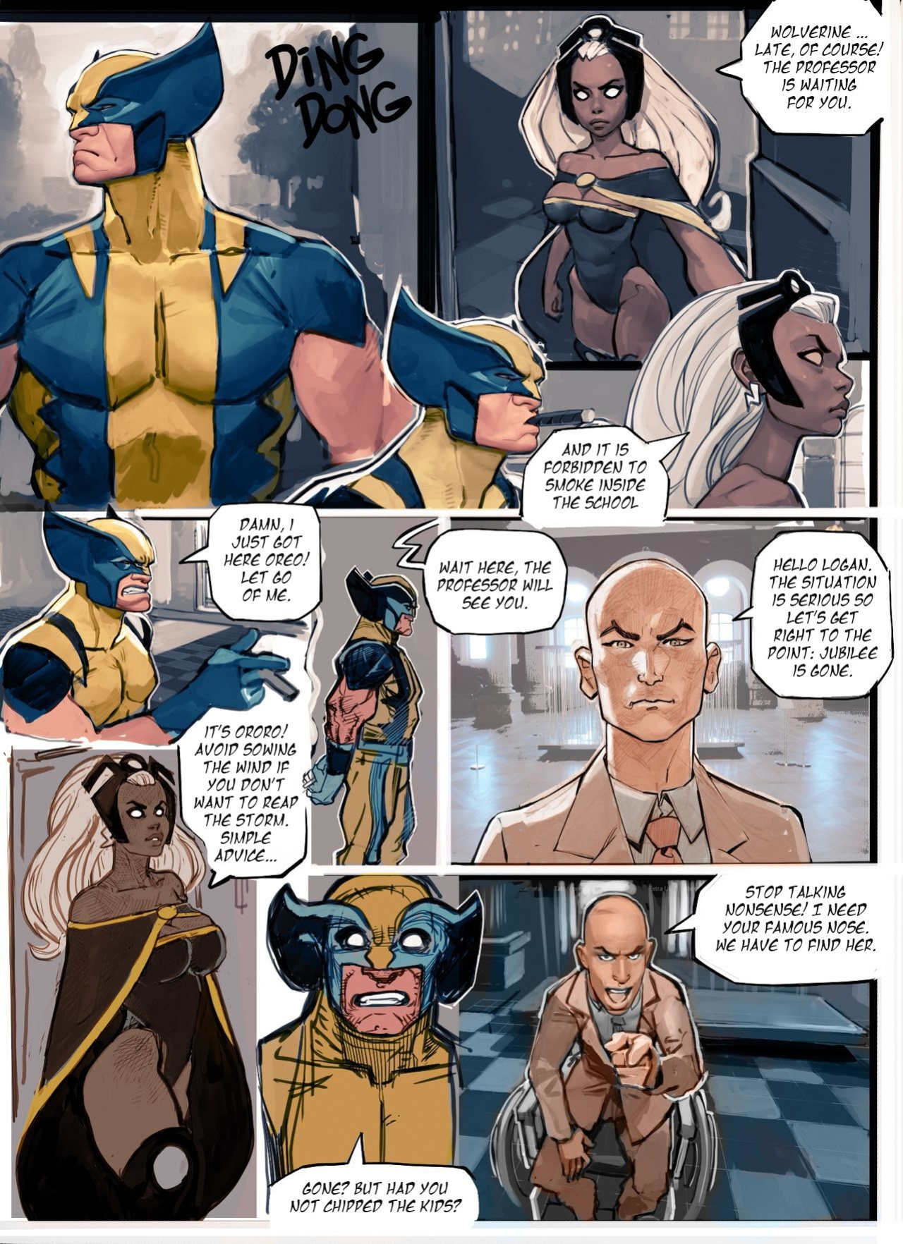 JJFrenchie - Marvel Story