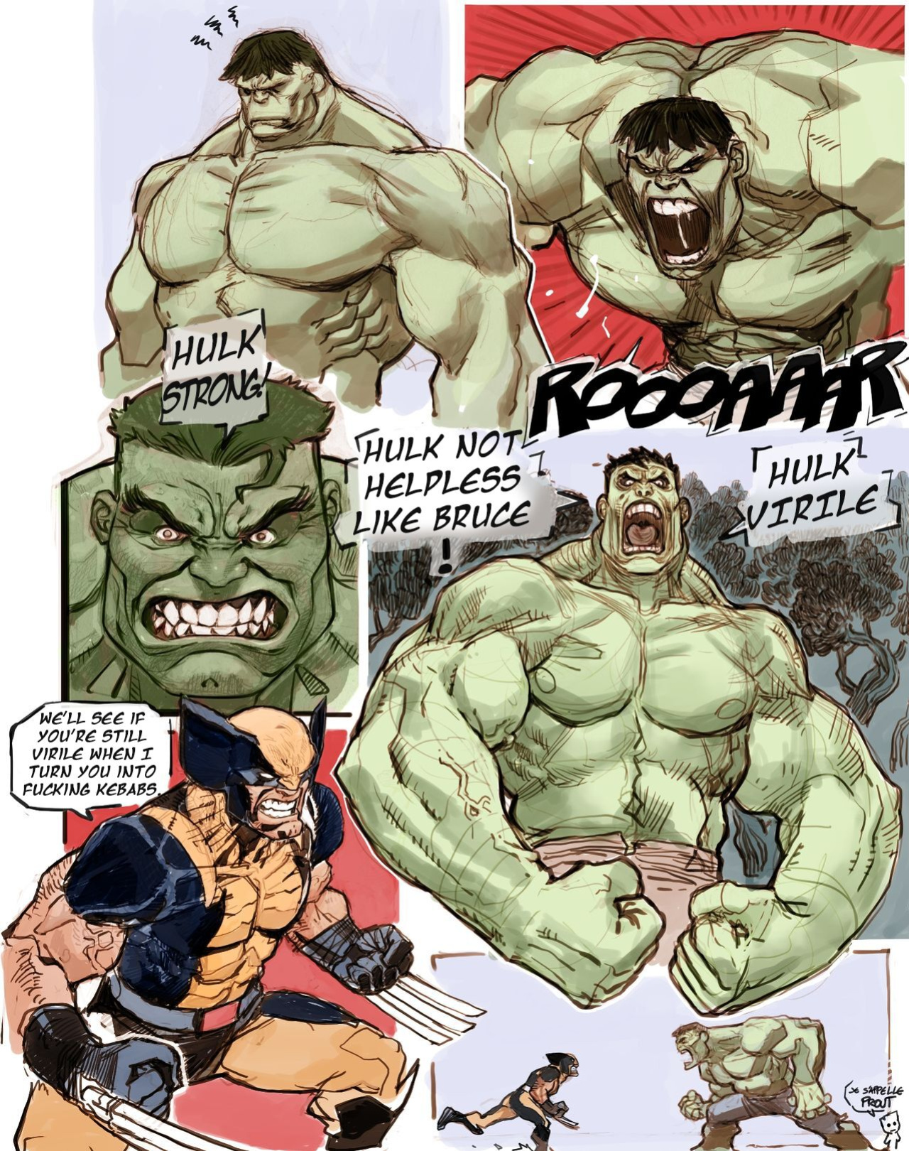 JJFrenchie - Marvel Story