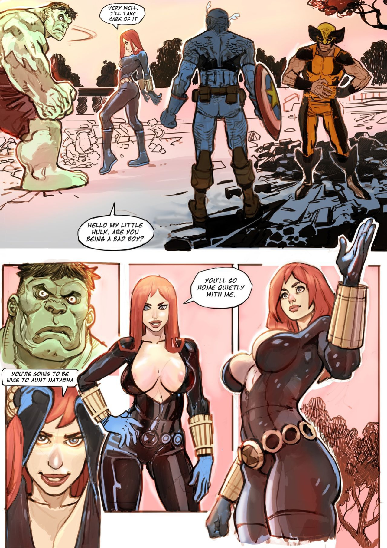 JJFrenchie - Marvel Story