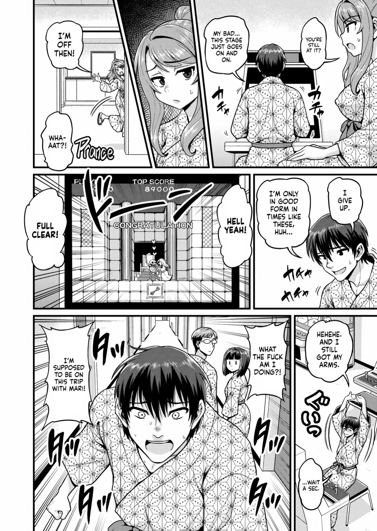 [Chimamire Yashiki (Gachonjirou)] Game Tomodachi no Onnanoko to Onsen Ryokou de Yaru Hanashi | Smashing With Your Gamer Girl Friend at the Hot Spring [head empty]