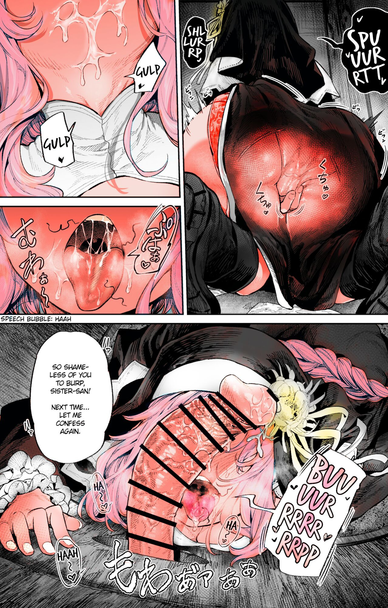 [Ooban Yaki] Zangeshitsu no Ana | The Confession Hole [Hikura Scans] [Colorized] [Ecchify]
